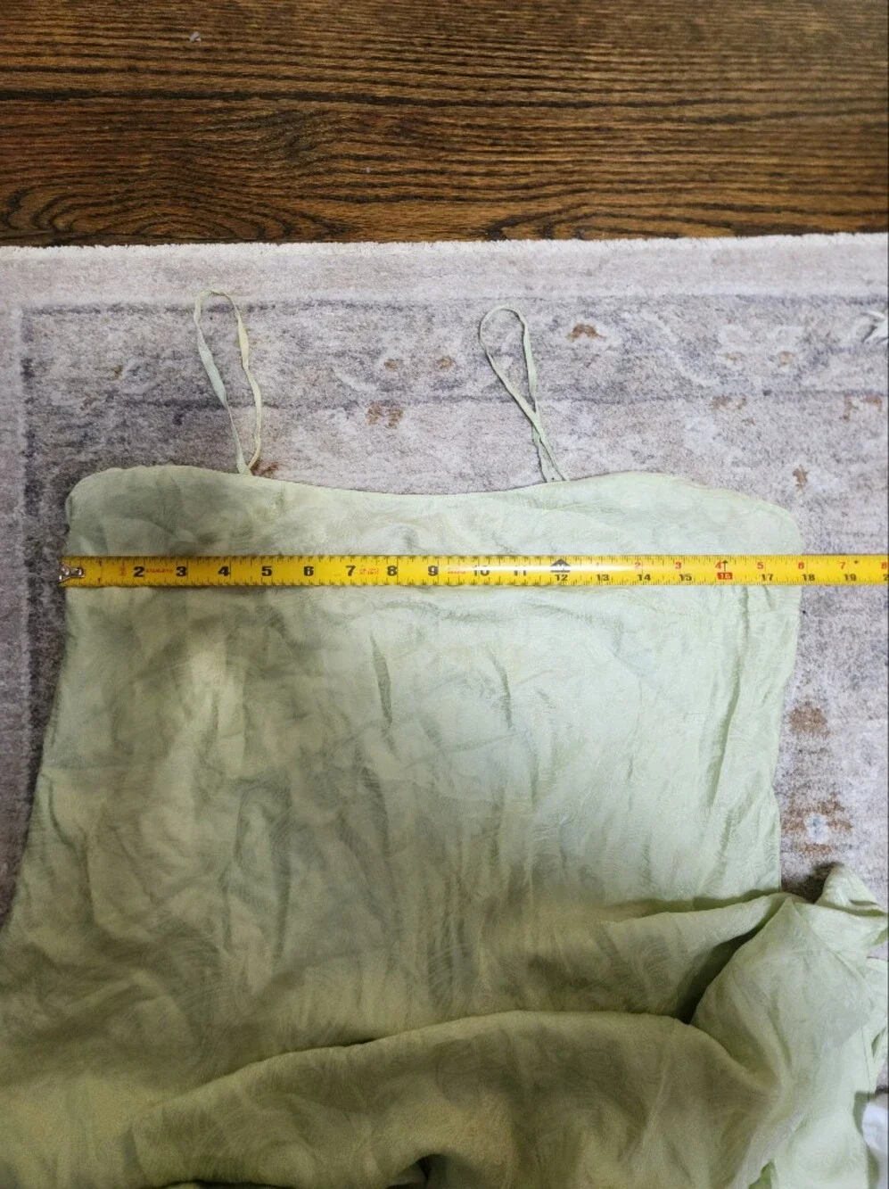 Vintage 100% Silk Maxi Slip Dress - Picture 5 of 5